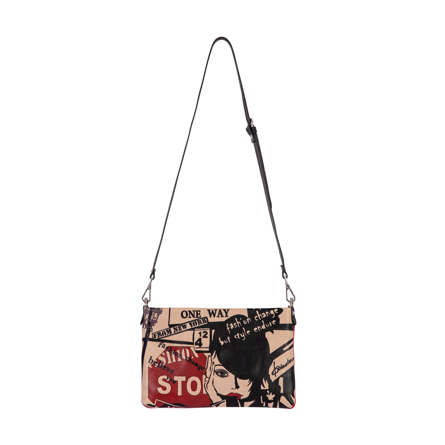 Hand Painted leather Fashion Alert