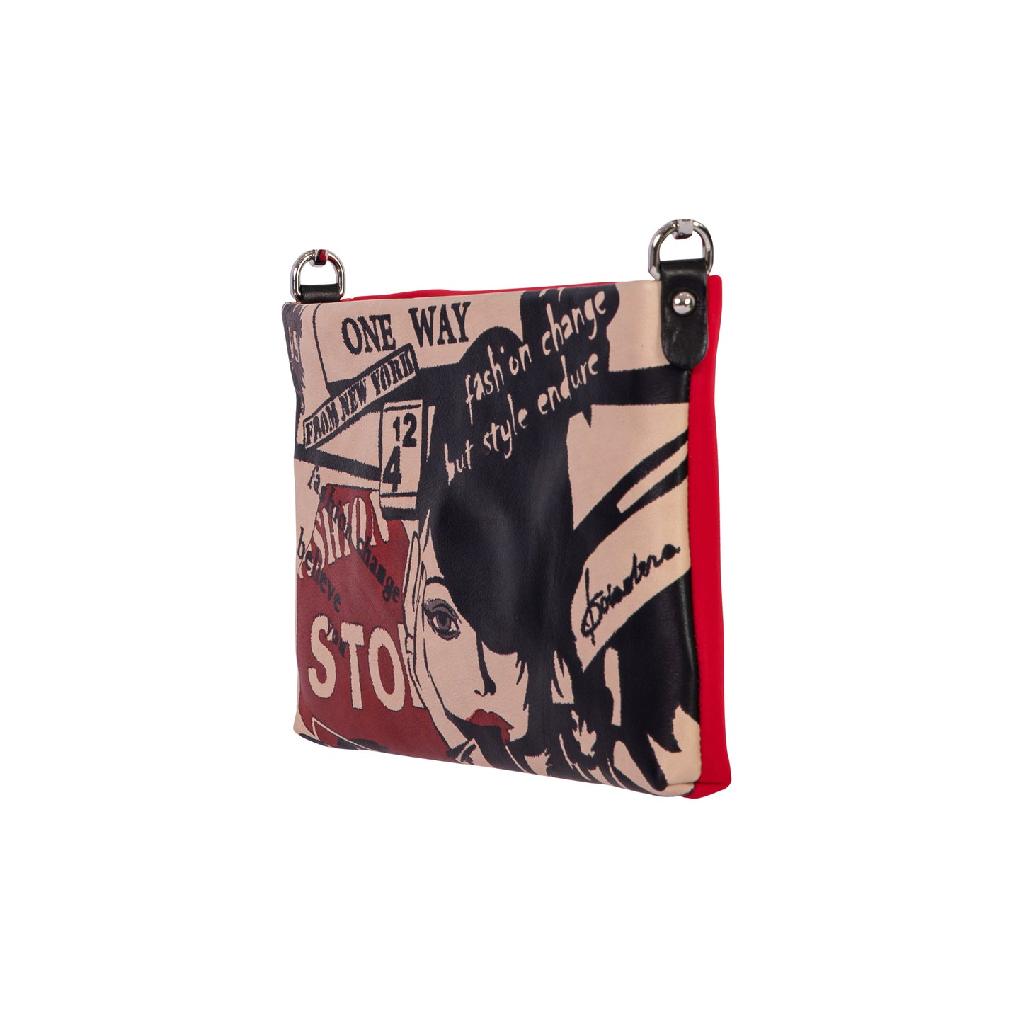 Hand Painted leather Fashion Alert