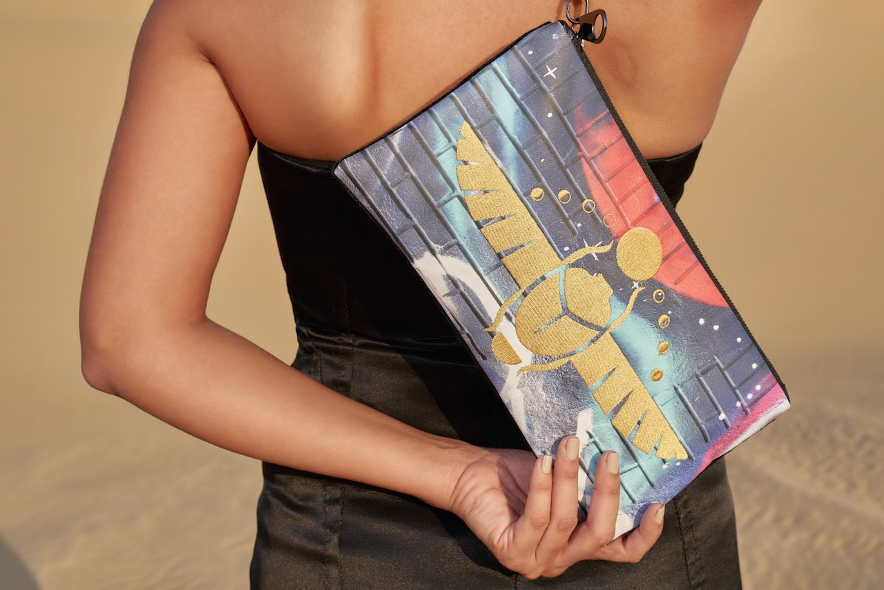 Golden Scarab Clutch