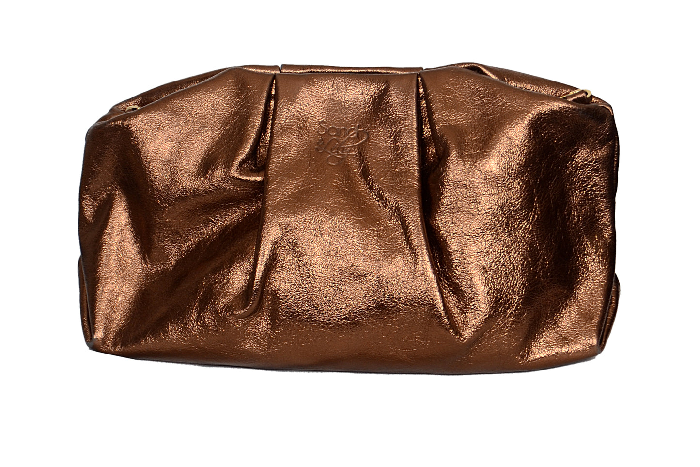 Copper Metalic Diva Clutch