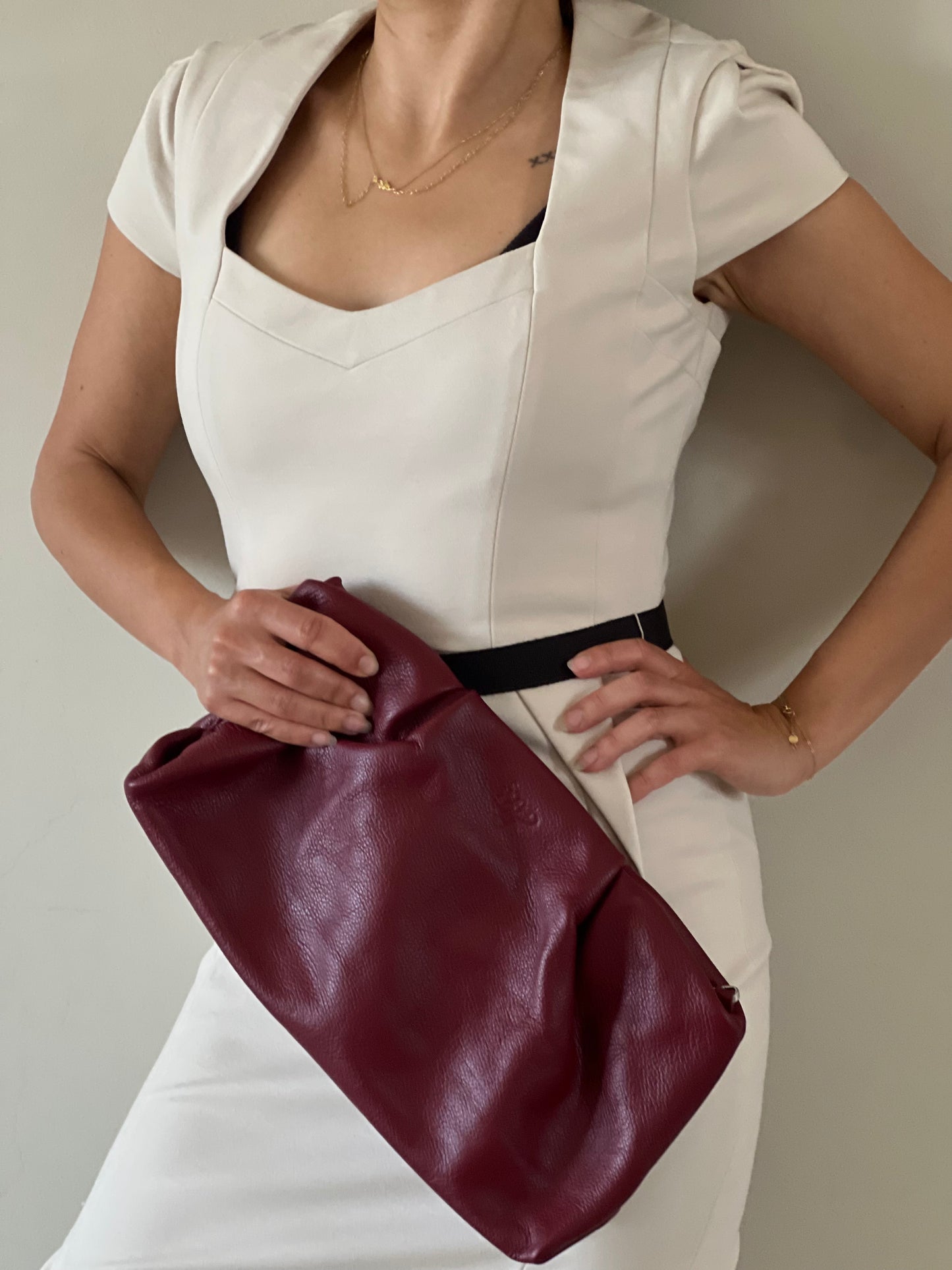 Burgundy Lady Lily bag